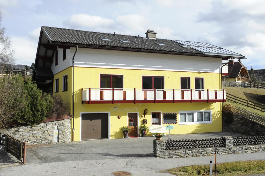 Ferienwohnung Haus Sonnenschein Mariapfarr Exterior foto